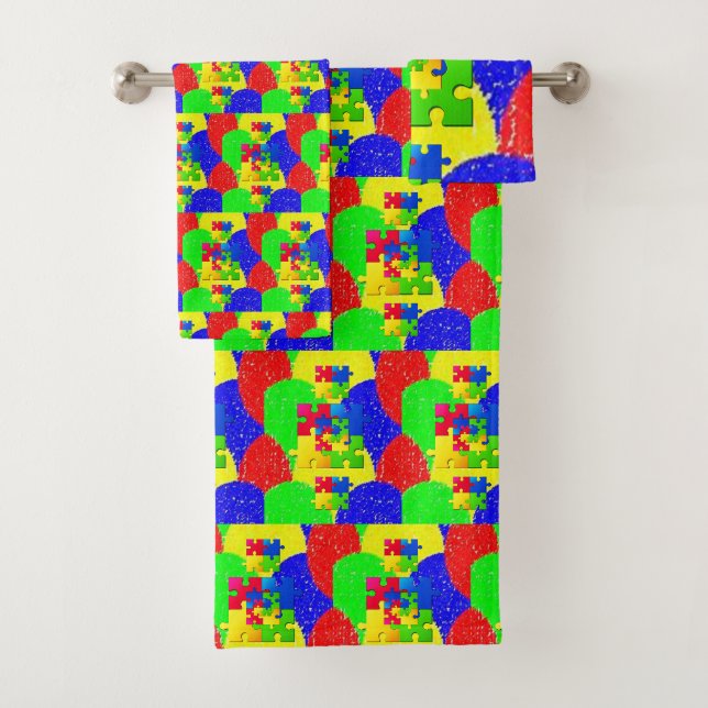 Badezimmer Handtuch Sets Puzzles (Insitu)