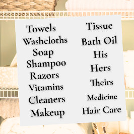 Badezimmer Kabine individuell anpassbarer Vinyl Aufkleber