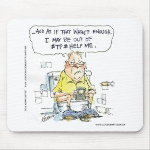 Badezimmer Nicht Für Soziales Netzwerken Lustige T Mousepad