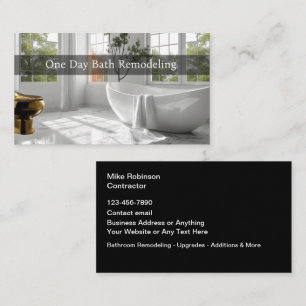 Badezimmer-Renovierung Hausrenovierungen Visitenkarte