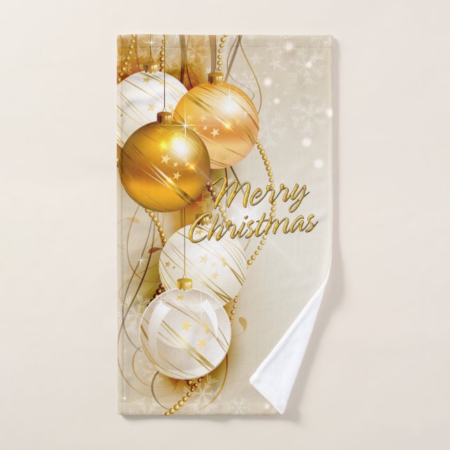 Badezimmer-Tuch-Set der frohen Weihnacht-23 Badhandtuch Set (Handtuch)