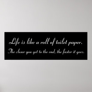 Badezimmer Wand Kunst/Weisheit Poster