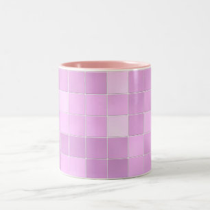 Badezimmerfliesen Rosa Zweifarbige Tasse