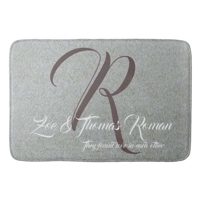 Badezimmermatte mit Duschmatte Badematte (Vorderseite)