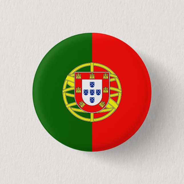 Badge Drapeau Portugal Button (Vorderseite)