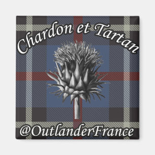 Badge Outlander Frankreich Magnet
