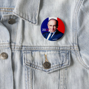 Badge rond, Zemmour 2022 Button