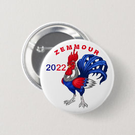 Badge rond, Zemmour 2022 Button