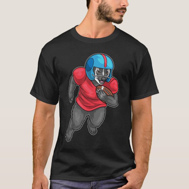 Badger American Football Sports T-Shirt (Vorderseite)