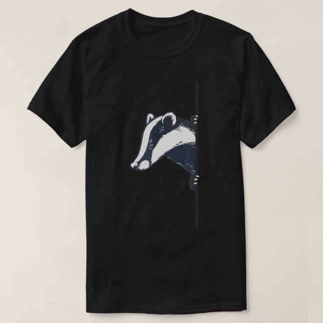 Badger  Cute Badger  T-Shirt (Design vorne)