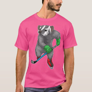 Badger Eishockey Eishockeyschläger Sport T-Shirt
