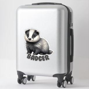 BADGER - KINDERZIMMER STICKER