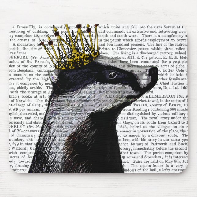 Badger King Mousepad (Vorne)