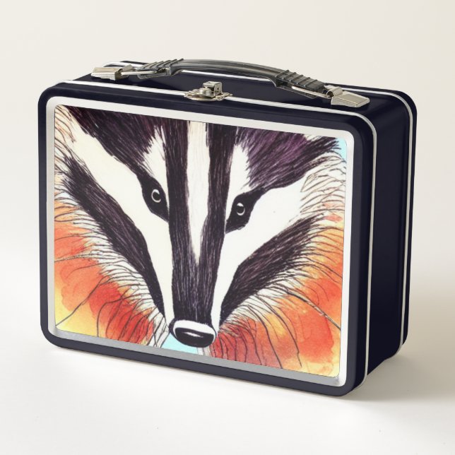 Badger Metall Brotdose (Vorderseite)