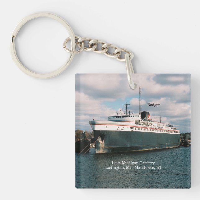 Badger Schlüsselkette Schlüsselanhänger (Vorderseite)