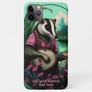 Badger spielen Banjo Wildblume Cottailcore Custom Case-Mate iPhone Hülle