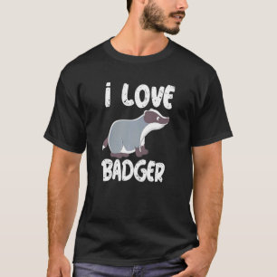 Badgers Dachwelle Badger Burrow Honey Badger Fores T-Shirt