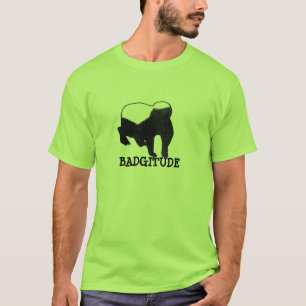 Badgitude Honig-Dachs-Haltung T-Shirt