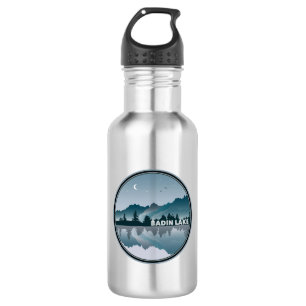 Badiersee North Carolina Reflektion Edelstahlflasche