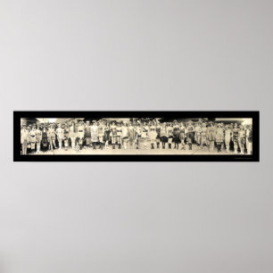 Bading Girl Parade Foto 1920 Poster