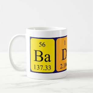 Badis Periodenname Tasse