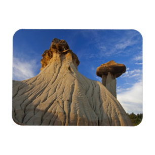 Badlands-Formationen im Makoshika State Park in Magnet
