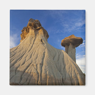 Badlands-Formationen im Makoshika State Park in Magnet