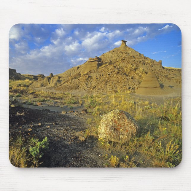 Badlands-Formationen im Provinzialpark Dinosaur Mousepad (Vorne)