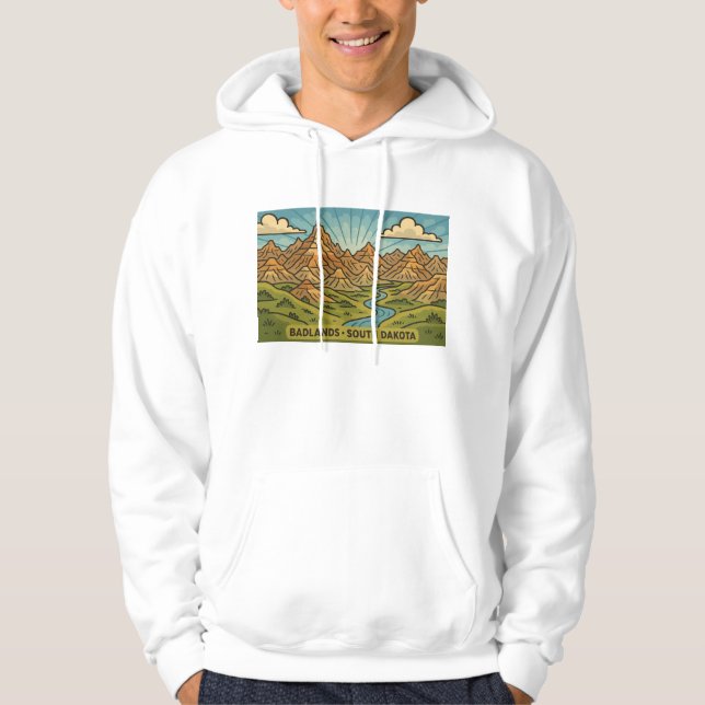 Badlands Hoodie (Vorderseite)