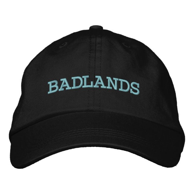 BADLANDS-HUT BESTICKTE KAPPE (Vorderseite)