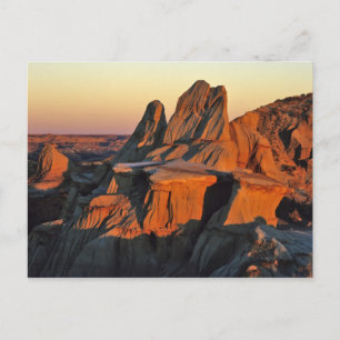 Badlands im Theodore-Roosevelt-Nationalpark Postkarte