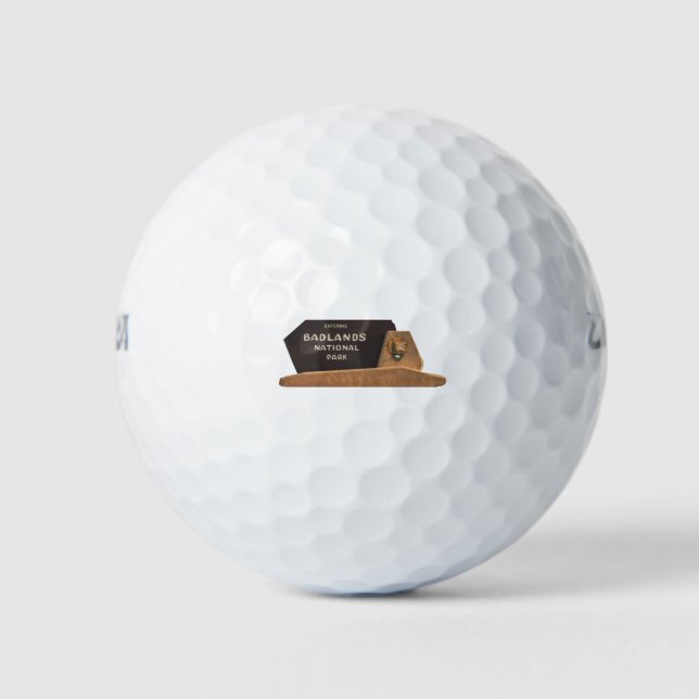 Badlands National Park Golfball (Vorderseite)