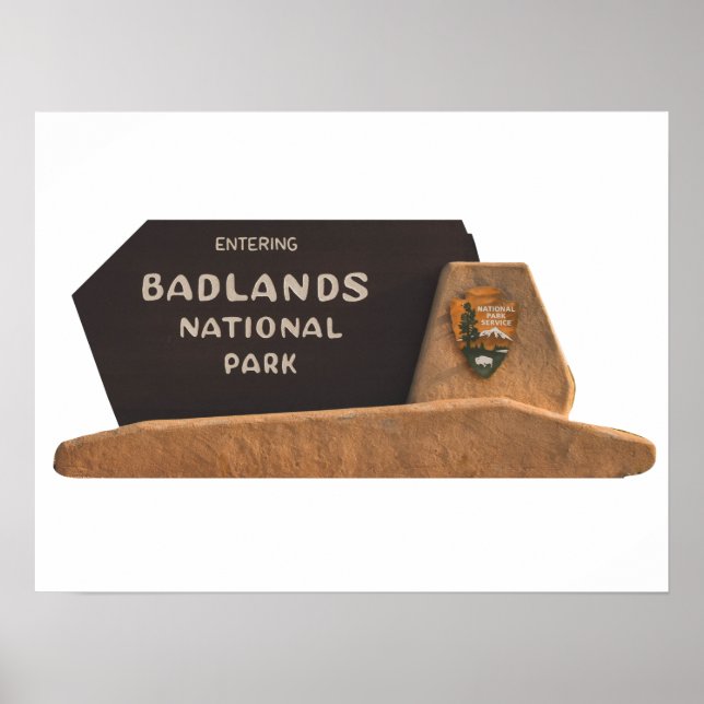 Badlands National Park Poster (Vorne)