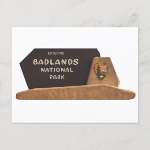 Badlands National Park Postkarte