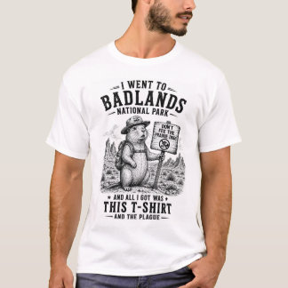 Badlands National Park Präriehunde T-Shirt