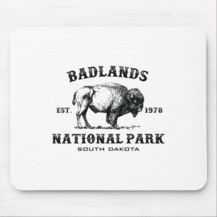 Badlands National Park South Dakota Amerikanischer Mousepad