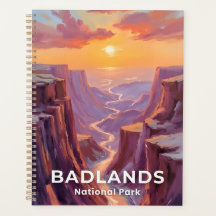 Badlands National Park South Dakota Malerei