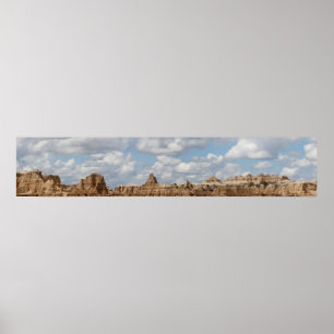 Badlands National Park, South Dakota Poster