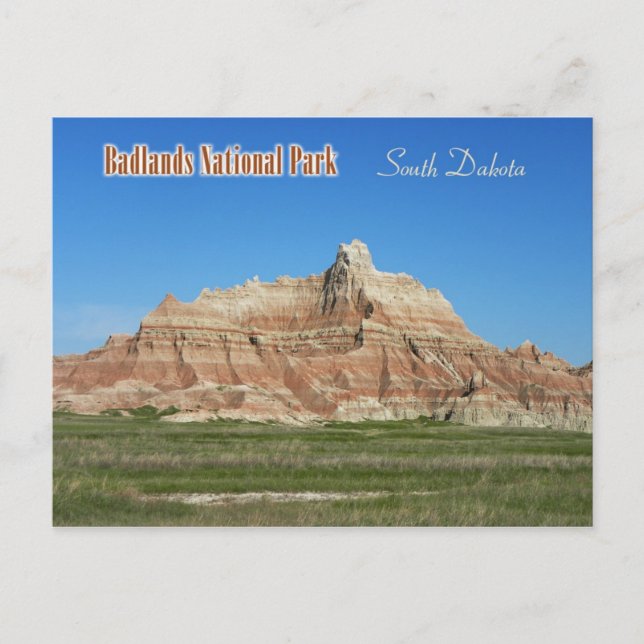 Badlands National Park, South Dakota Postkarte (Vorderseite)