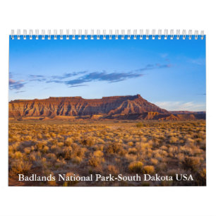 Badlands National Park-South Dakota USA Calendar Kalender