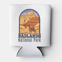 Badlands National Park South Dakota Vintag