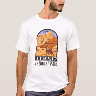 Badlands National Park South Dakota Vintag T-Shirt