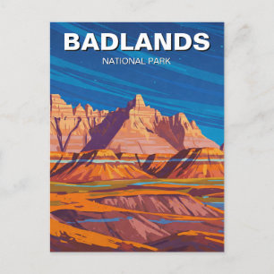 Badlands National Park Souvenir Postkarte