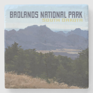 Badlands National Park Stone Untersetzer