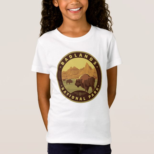 Badlands National Park T-Shirt (Vorderseite)