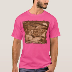 Badlands National Park T-Shirt Vintage Wandern Cam