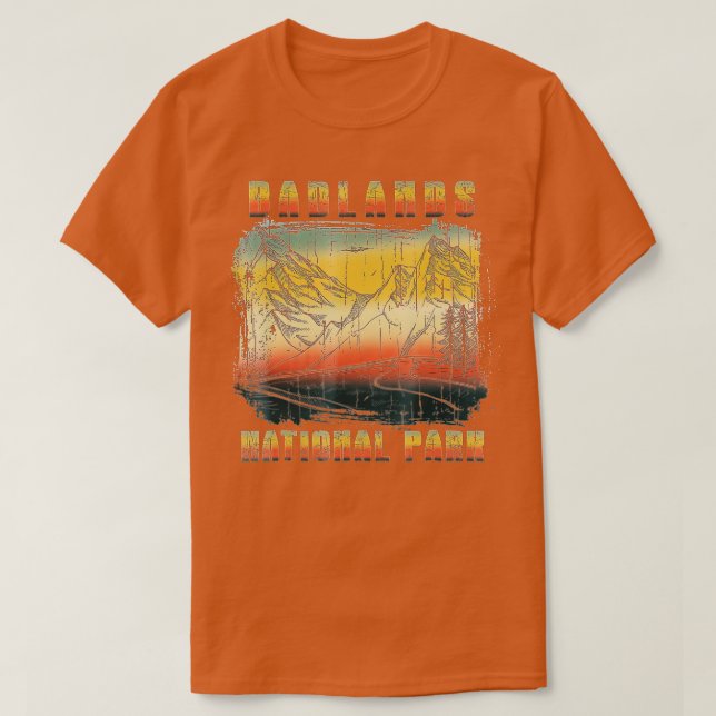 Badlands National Park Vintage Tee (Design vorne)