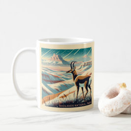 Badlands National Park Winter Souvenir Geschenk Kaffeetasse