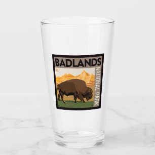 Badlands-Nationalpark   Buffalo Glas