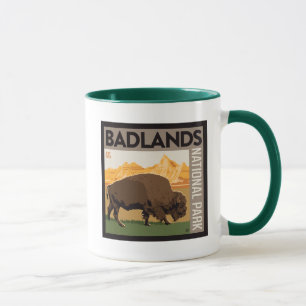 Badlands-Nationalpark   Buffalo Tasse